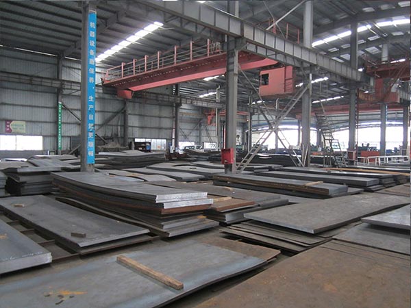 2563 tons plate A573gr.70 high strength structural steel to Ameeri IN Bahrain