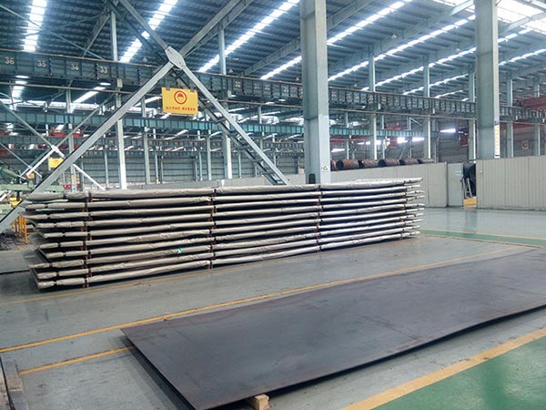 sa573 grade 70 carbon-manganese-silicon steel plate 500 tons exported to Germany