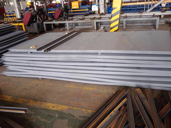 The usage of comparison of A36 steel and A573 Grade 58 steel