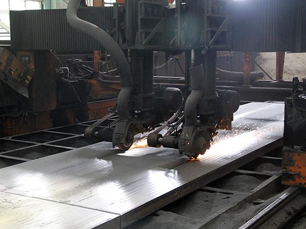 Yield ratio is an important processing performance index of SA516 Grade 55 boiler steel carbon plate