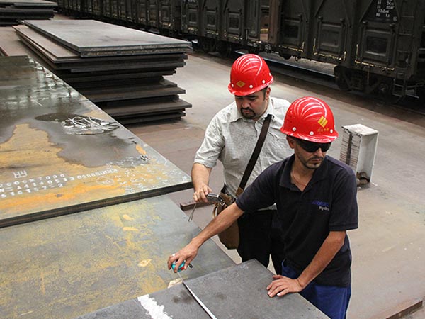 BEBON Supplied 3700 tons a573 grade 65 structural carbon plate to Russia