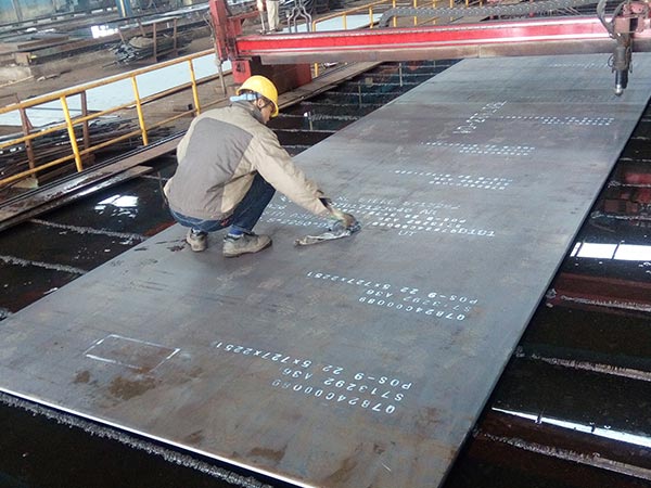 BBN sold A36 plate and a633 grc structural steel plate vs sa573 640 tons  to Oman