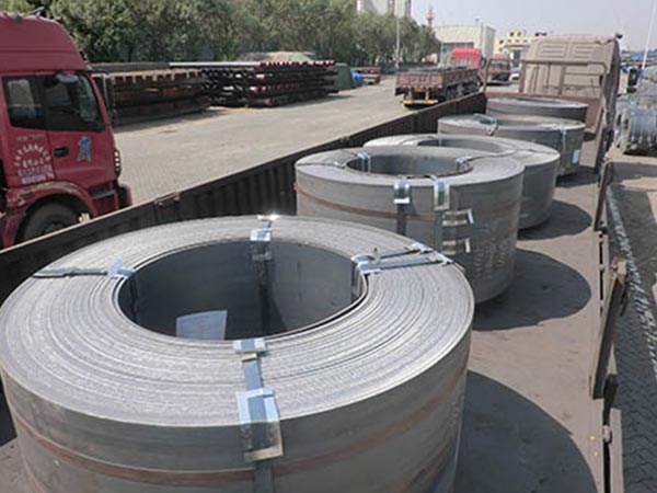 API 5L coils and A573 Grade 58 carbon-manganese-silicon steel plate to Bangladesh