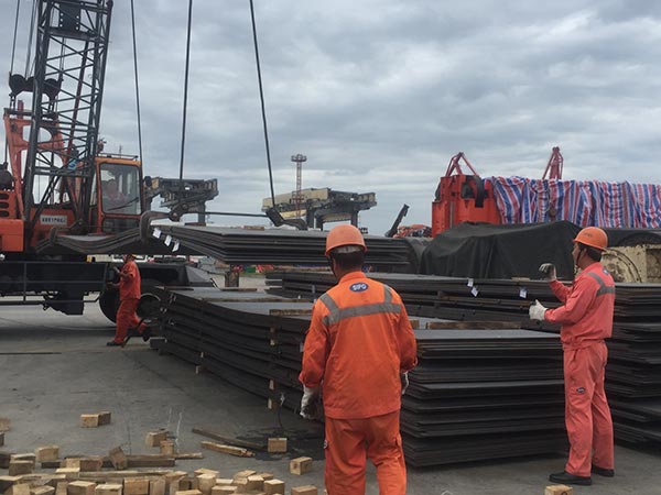China A573 Grade 70 structural steel price advantage gradually appears