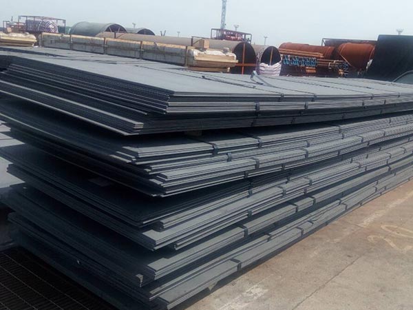 What industries are medium and heavy a573 gr 65 structural steel mild plate cutting used in